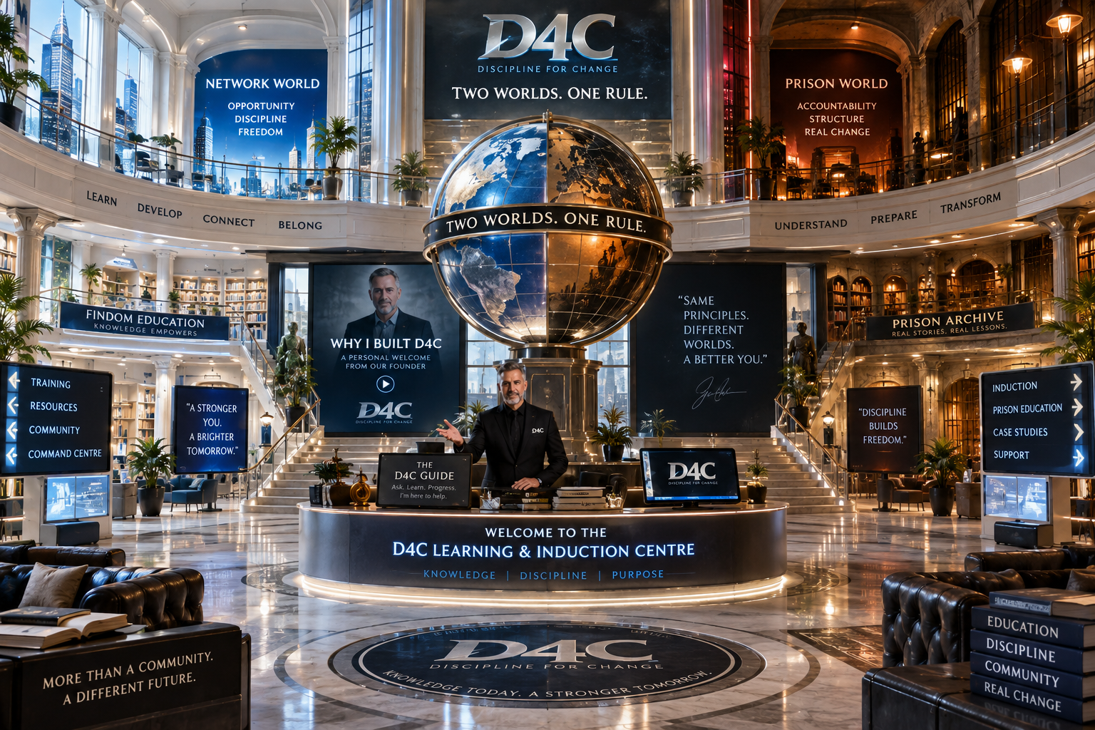 D4C Two Worlds Library