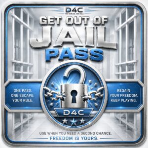 GET OUT OF JAIL RELEASE CARD